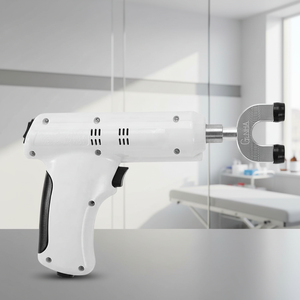 <span class=keywords><strong>Pistolet</strong></span> de <span class=keywords><strong>massage</strong></span> professionnel à commande manuelle filaire, 4 têtes, correcteur corporel des tissus profonds, chiropracteur cervical et <span class=keywords><strong>lombaire</strong></span>, portable - Product Image 6