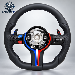 Volant sport personnalisé pour BMW F30 E92 F20 F10 F36 E91 E87 E90 E82 F25 E53 E92 F01 F32 F33 F16 F22 F15 E87 F11 F13 F31 - Product Image 5