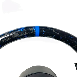 Volant en fibre de carbone forgée LED de qualité OEM pour <span class=keywords><strong>BMW</strong></span>, séries E46 M3 X5 E53 E63 X1 F48 E84 E61 E34 E60 M5 E43 328i E90 - Product Image 6