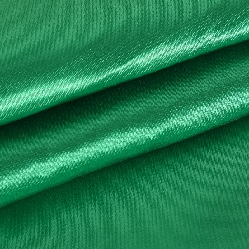 Billiger 100% Polyester Satin Stoff für Kleidung und Geschenk box Futter
