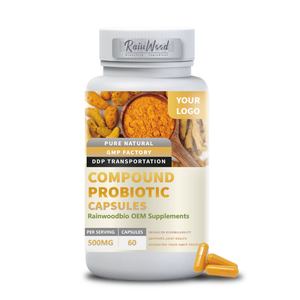 Suplemen Makanan Label Pribadi Kapsul Kunyit Kapsul Kurkumin dan Lada Hitam Kapsul Kunyit - Product Image 1