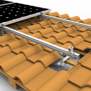 Pince de montage de couronne de toit de tuiles belle structure de montage durable - Product Image 1