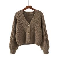 Leichte Damen-Strickjacke mit V-Ausschnitt, lässiger Strickpullover, weich, dünn, für Frühling und Herbst, zum Schichten geeignet.