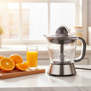 <span class=keywords><strong>Presse</strong></span>-agrumes électrique SHANGKAI, extracteur d'orange, haute efficacité, acier inoxydable et plastique sans BPA - Product Image 2