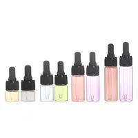 Vanjoin 10ml 15ml Pink Essence Moisturizing Repair Cosmetic Essential Oil Glass Dropper Bottles
