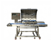Machine à trancher la viande horizontale multi-moules en acier inoxydable certifiée CE, grande capacité, avec écran tactile et moteur