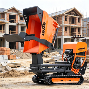 Mini Tracked Dumper Hydraulic Dump 500kg 800kg Transporter Multifunctional Crawler Truck - Product Image 1