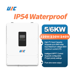 Generador Eléctrico Paralelizable UNC <span class=keywords><strong>de</strong></span> 6000 Vatios, 6 kVA, 50 Hz/60 Hz, CT 360 °   Protección Contra Sobretensión/Subtensión, Monitoreo Remoto por WiFi, <span class=keywords><strong>Inversor</strong></span> Híbrido - Product Image 1
