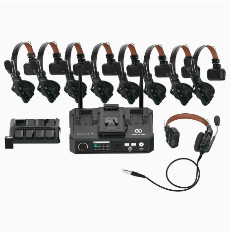 Camera Photo & Accessories Hollyland Solidcom C1 Pro Wireless Intercom Communication Headset Headphone Microphone