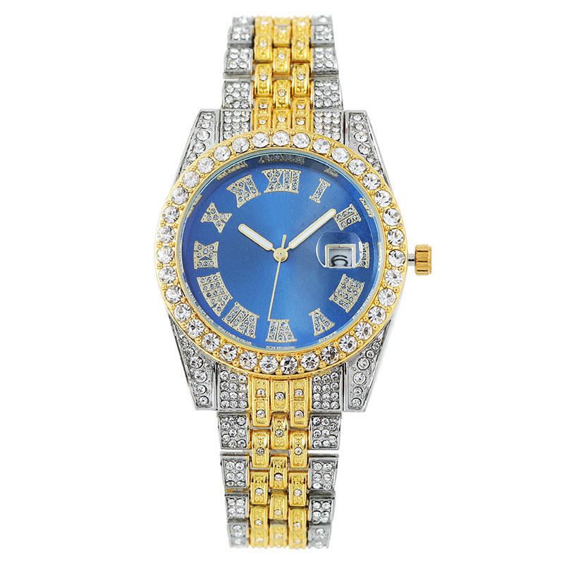 Blu/argento oro