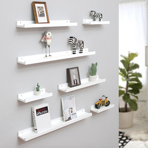 Customized <strong>Rustic</strong> Floating <strong>Shelves</strong> Wood Wall Mount <strong>Shelf</strong> Wooden Decorative Wall <strong>Shelves</strong> for Home - Product Image 5