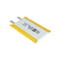 613865 4.35V 2050mAh Baterai Lithium Ion Pouch Sel Polimer Kustom Ultra Tipis untuk Earbud Nirkabel Baterai Laptop