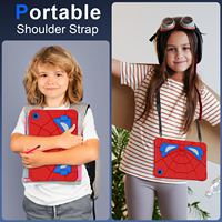 Étui antichoc pour enfants avec motif anime pour Samsung Tab A11 Plus A9 Plus 11 avec support pliable, bandoulière, coque de protection robuste OEM ODM