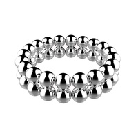 Anneaux de téton magnétiques sans perçage en acier inoxydable plaqué or avec zircon en forme de cœur pour enfants Gaby – Idéaux pour mariage et fiançailles, sans douleur