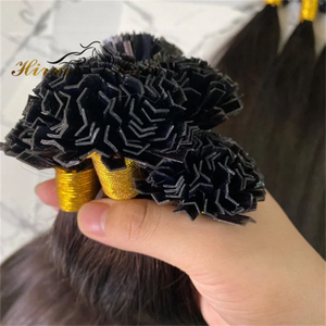 Extensiones de cabello Remy humano Real 100%, cabello de queratina con punta <span class=keywords><strong>en</strong></span> <span class=keywords><strong>V</strong></span> <span class=keywords><strong>en</strong></span> Color rubio claro, cabello virgen crudo a la moda - Product Image 1