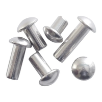 Rivets solides à tête ronde Acier au carbone acier inoxydable GB867 Fabriqué en Chine Vente directe d'usine personnalisable