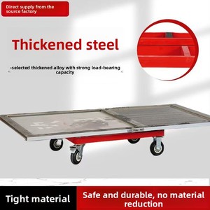 Carrello in Vetro <span class=keywords><strong>per</strong></span> Cantieri Edili, Veicolo Pieghevole e Portatile <span class=keywords><strong>per</strong></span> il Trasporto di Finestre e Materiali da Costruzione - Product Image 6