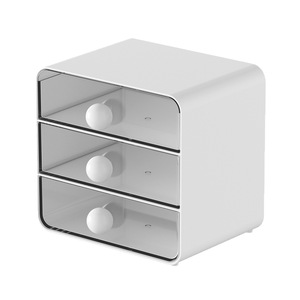 GREENSIDE Boîte de rangement moderne pour bureau, rouge à lèvres, papeterie, support pour compte à main, technique PP pour bureau, étudiant, dortoir, tiroir de bureau - Product Image 5
