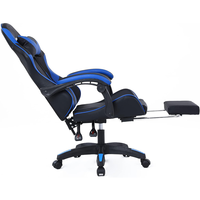 Quantité minimale de commande 1 livraison gratuite chaise de jeu en cuir bon marché base bureau PC chaise de jeu de course avec repose-pieds chaise de jeu d'ordinateur
