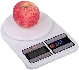 Digital <b>Mini</b> Travel Household Kitchen <b>Scale</b> 10kg Capacity Battery Powered with Lid Auto-off Weight Measuring - Product Image 2