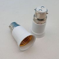 Supports de lampe Bases de lampe Adaptateur B22 à E27 Adaptateur de douille de lampe
