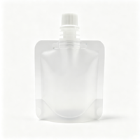 Pochettes à bec verseur personnalisées imprimées en sérigraphie avec bouchon et embout thermoplastique en PET/VMPET/PE de qualité alimentaire pour la vodka et les aliments pour bébés