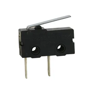 2 pin nc no micro switch with short metal lever