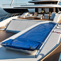 Plateforme flottante gonflable en PVC personnalisée pour jet ski, station de bateau, ponton, quai pour yacht