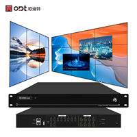Procesador de Empalme HDMI 8x10, Controlador de Video Wall Todo en Uno de 8 Entradas y 10 Salidas para Exhibiciones, Centros Comerciales y Pantallas Multipantalla
