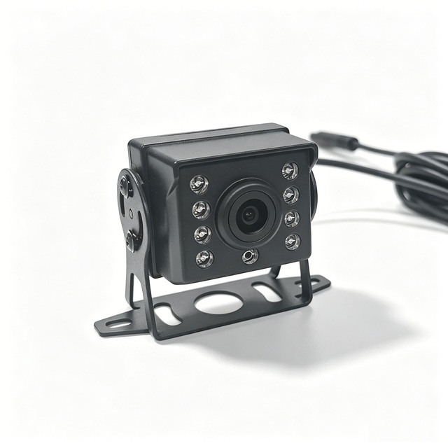 Semi Truck AI BSD Reverse Camera , Rearview Backup Parking Assist with 1080P AHD CVBS Infrared Night Vision and IP69