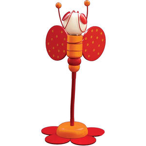 ABELHA 1xG4 12V Naranja/Rojo Lámpara Escritorio Al.46xD.24cm - Product Image 1