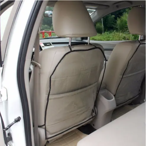 車のオートシートバックプロテクターカバー子供用後部座席赤ちゃんキックマットは泥汚れの品質から保護します