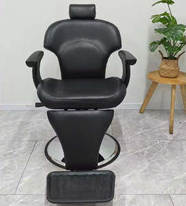 Wallybeauty Vente en gros de meubles de salon, chaise de barbier noire confortable de style classique inclinable - Product Image 5