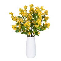 Neunblättriger Duftender Osmanthus-Zweig Sinan Maximus Seidenblume Heim-Hochzeitsdekoration Fotografie-Simulation Hersteller