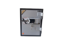 Caja Fuerte YUNOS YNS-52E, Impermeable, con Cerradura Digital Electrónica, Acero Resistente, Uso Interior y Exterior, Hecha en Corea, Lista para Exportar