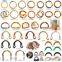 Poignées de sac personnalisées en bois massif/contreplaqué de haute qualité, écologiques, cadres de sac à main en bois, poignées de sac à main, accessoires de sac