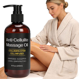 Aceite de Masaje Corporal Vegano Personalizado Antienvejecimiento, Aceite Reductor Caliente Anticelulítico para Mujer - Product Image 6