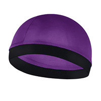 Tyqour - Juego de 4 Gorros de Satén con Ondas Sedosas Estilo Hip Hop para Hombres y Adultos Unisex, Gorro de Dormir Suave y Transpirable, Color Negro