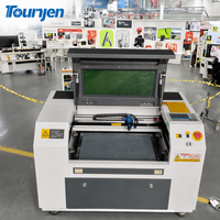 Cortadora Láser de CO2 de Alta Precisión Tounjen 6090, Controlador Ruida 6445S, Máquina de Grabado CNC para Madera, Acrílico, Contrachapado, Cuero y Piedra