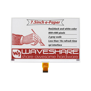 Waveshare 7.5英寸电子纸 (B) 电子墨水原始显示器红色黑色白色三色，SPI，覆盆子<span class=keywords><strong>Pi</strong></span> 4B/3B//零W电子纸 - Product Image 2