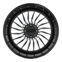 Jantes de camion forgées polies à rebord profond personnalisées SL 26X12 28X16 30X16 22X14 22X12 avec entraxes 6X139.7 8X180 8X170 pour GMC Sierra 2500