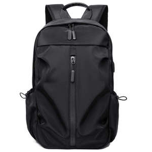 Sac à dos unisexe grande capacité personnalisé, imperméable, tendance, sac pour ordinateur, étudiant, voyage d'affaires, voyage de loisirs, charge USB - Product Image 2