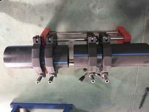 Machine63-160 Las bokong otomatis/63-200 mesin las bokong panas meleleh tangan mesin las plastik PE - Product Image 4