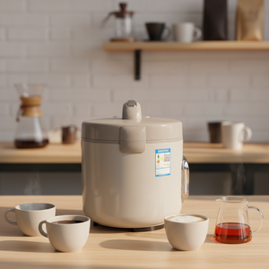 Olla <span class=keywords><strong>Arrocera</strong></span> Eléctrica Automática de Alta Calidad de Fábrica, 1.8L, Vaporera Antiadherente, Carcasa de Plástico, para Uso Doméstico y Hotelero, con Taza Medidora - Product Image 5