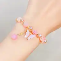 beautiful girls bracelets,cute kids candy color