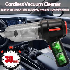 Aspirateur de voiture multifonction, mini aspirateur souffleur et aspirateur sec, aspirateur portable sans fil pour véhicule - Product Image 2