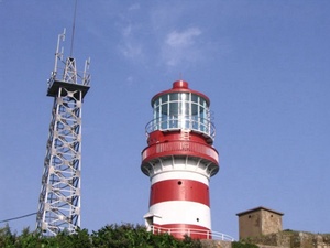 Struktur baja pelindung menara turis rumah Platform menara observasi sudut kisi baja Watchtower