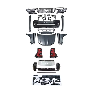 Kit di Aggiornamento Paraurti per <span class=keywords><strong>Prado</strong></span> 2018 (Anteriore/Posteriore) con Tutti gli Accessori, Montaggio Universale per <span class=keywords><strong>FJ150</strong></span> - Product Image 3