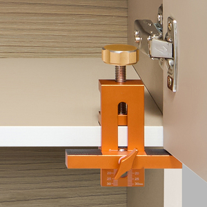 Hot Sale Durable DIY Industrial Aluminum Alloy Hand-operated Cabinet Door Mounting Jig Set OEM/ODM Adjustable Auxiliary - Product Image 1
