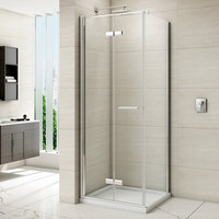 SUEZ Promotion : Cabine de douche en verre trempé à charnière carrée, écologique, design moderne, pour hôtels, garantie 5 ans